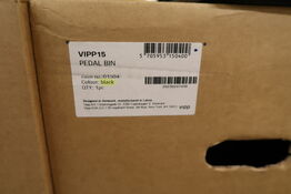 Pedalspand VIPP 15 Sort