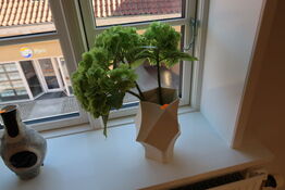 Vase FERM LIVING Cueva med div. Kunstige blomster