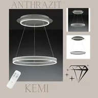 Wofi kemi led pendel m. fjernbetjening 60 cm(ubrugt)