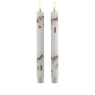 11 pk. Det Gamle Apotek LED kronelys hvid H24,5 cm 2 stk.