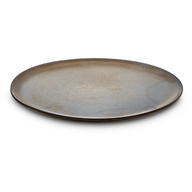 8 stk. RAW metallic brown tallerken 20 cm
