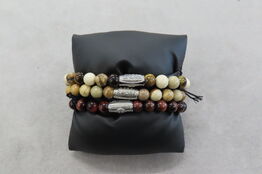 3 stk. Rebel & Rose Armbånd med Perler