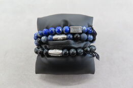 3 stk. Rebel & Rose Armbånd med Perler