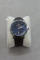 Maserati Epoca 42mm 3H Blue Skive Brun Rem