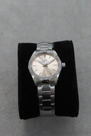 Sector Ur med Rosaguldfarvet Skive og Stållænke