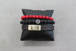 3 stk. Armbånd Fra Rebel & Rose