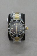 Edox Herreur Med Lænke og Sort Urskaive