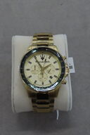 Maserati Herreur Med Guldfarvet Lænke