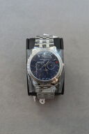 Frederique Constant Ur Med Rustfrit Stålrem og Blå Urskive