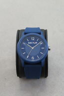 Sector Herreur med Blå Rem og Blå Urskive