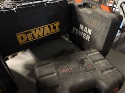 El. Værktøj, bla. DEWALT, BLACKBULL 