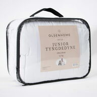 Junior tyngdedyne, 100×140, 3,5kg – hvid(ubrugt)