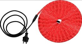 2 stk. globo udendørs led light tube 9 meter rød(ubrugt)