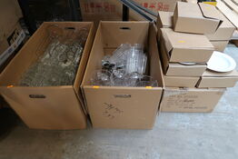 Tallerkener, glas, kander m.m.