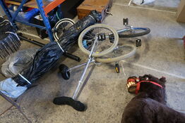 4 stk. 1 hjulet cykler