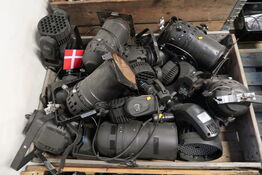 Div. Lamper, bl.a. moving head STARVILLE MH-100 m.fl.