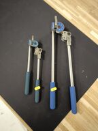 2 stk. håndrørbukkere SWAGELOK