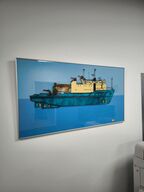 Billede udført i glas