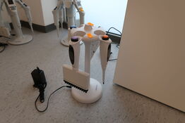 Stativ med 4 stk. pipetter SARTORIUS