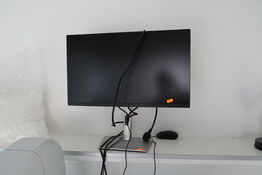Computerskærm DELL samt computer DELL OptiPlex XE4