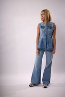 Flared Denim Top ROTATE BY BIRGER CHRISTENSEN Str.: 40