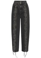 Laced Wide Leg Jeans ROTATE BY BIRGER CHRISTENSEN Str.: 28