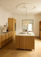 Halo design stockholm ø50 natur pendel træ(ubrugt)