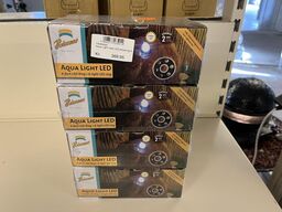 4 stk. Aqua light LED