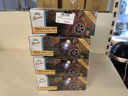 4 stk. Aqua light LED