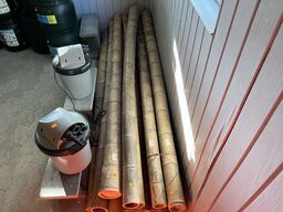 Parti bambusstænger