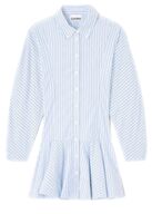 Stripe Cotton Buttoned Mini Dress GANNI Str.: 40