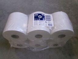 12 ruller toiletpapir t/dispenser, T2 TORK Mini Jumbo