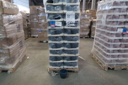 244 stk. 255/20 Keramikpotte Emma stormblå-grå Ø 20 H 17,5 cm