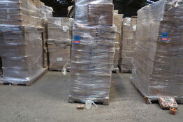 909 stk. 1870/12 Potte Alabaster karamel Ø 12 H 10,5 cm - Varenummer: 505746