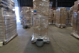 48 stk. 2027/30 Potte Ole antracit sprayed Ø 30 H 25 cm - Varenummer: 523495