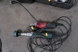 2 stk. håndværktøj METABO, MILWAUKEE