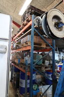 Pallereol med div. Reservedele (olietønder medfælger ikke)