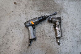 2 stk. trykluftværktøj