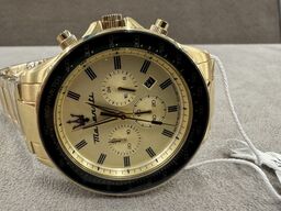 Armbåndsur MASERATI SFIDA 44 MM CHR YG DIAL BR YG