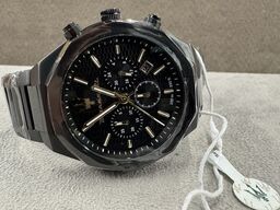 Armbåndsur MASERATI STILE 45 MM CHR BLACK DIAL BR BLACK