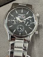 Armbåndsur SECTOR 660 43MM MULT BLACK DIAL SS BR