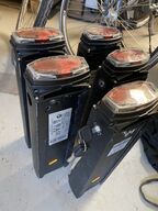 5 Stk. Batterier til  El Cykel