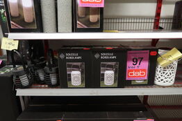 9 stk. Solcellelamper