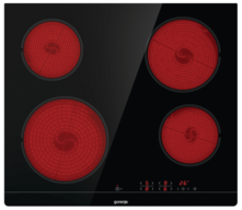 Gorenje ECT641BSC, Keramisk kogeplade