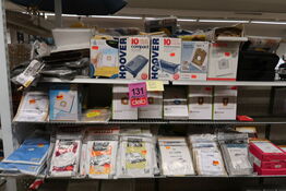 Stort parti støvsugerposer 