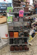 Stativ med stort parti punge 