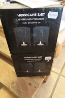 8 stk. LED lys HURRICANE 