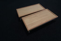 2 stk. Opsats træ B500 x D240 x H80 mm Loft Playground (udstillingsmodeller)