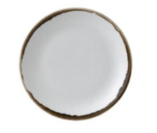 12 stk. Tallerken natural 165 mm Harvest Dudson (Brugt)