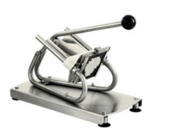 Pommes frites jern 10 mm r/s bordmodel B44 cm, Ø25 cm, H33.5 cm (Udstillingsmodel)